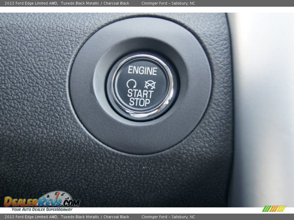 2013 Ford Edge Limited AWD Tuxedo Black Metallic / Charcoal Black Photo #30