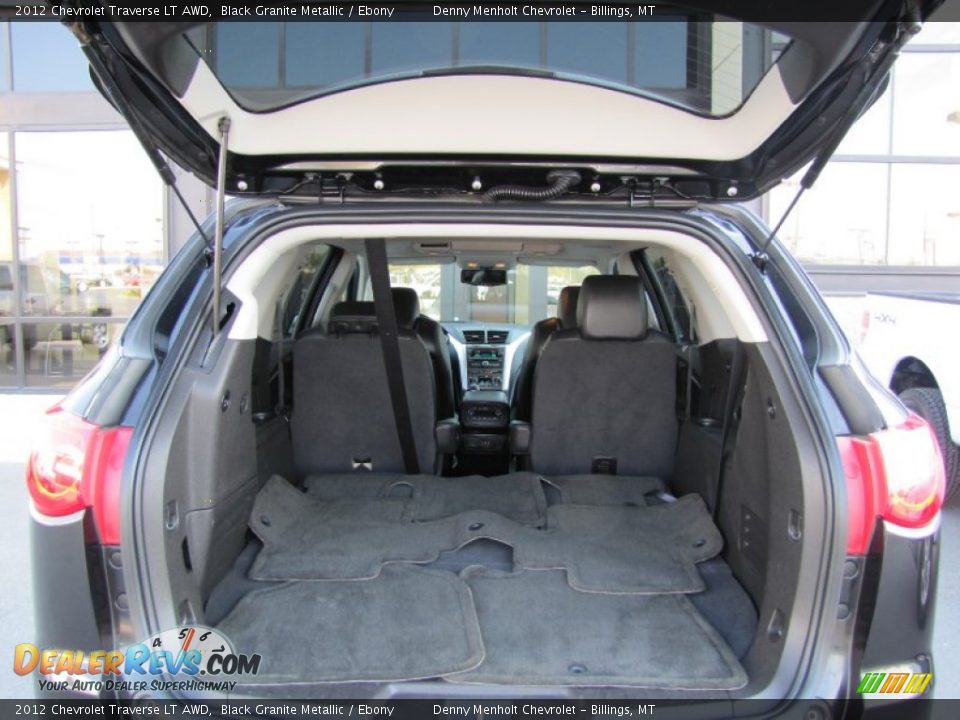 2012 Chevrolet Traverse LT AWD Black Granite Metallic / Ebony Photo #9