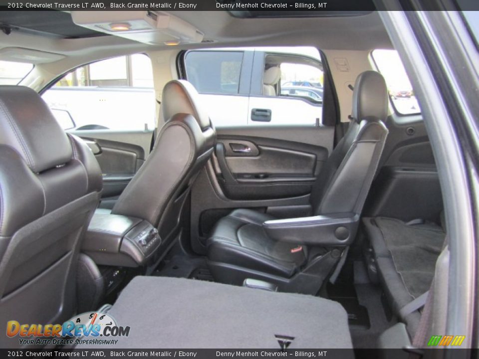 2012 Chevrolet Traverse LT AWD Black Granite Metallic / Ebony Photo #11