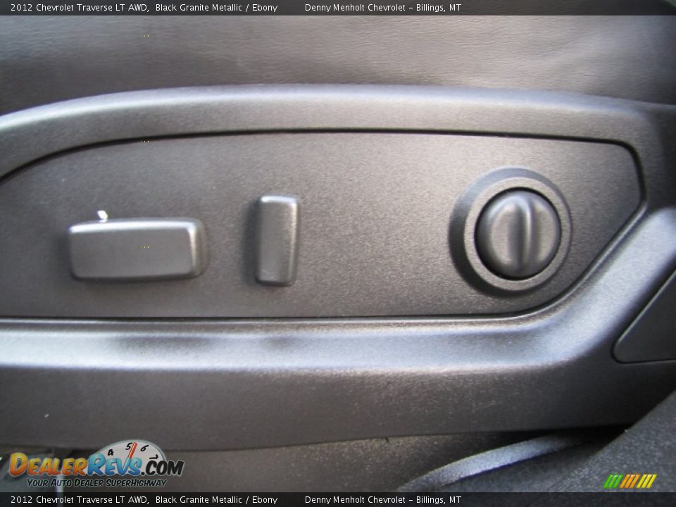 2012 Chevrolet Traverse LT AWD Black Granite Metallic / Ebony Photo #20