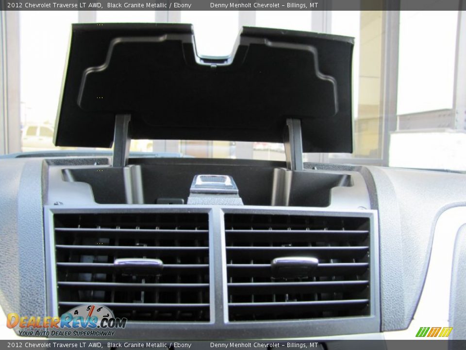 2012 Chevrolet Traverse LT AWD Black Granite Metallic / Ebony Photo #25