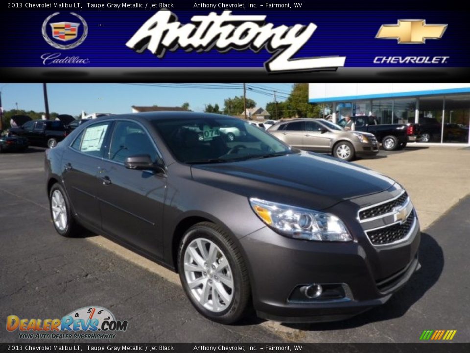 2013 Chevrolet Malibu LT Taupe Gray Metallic / Jet Black Photo #1