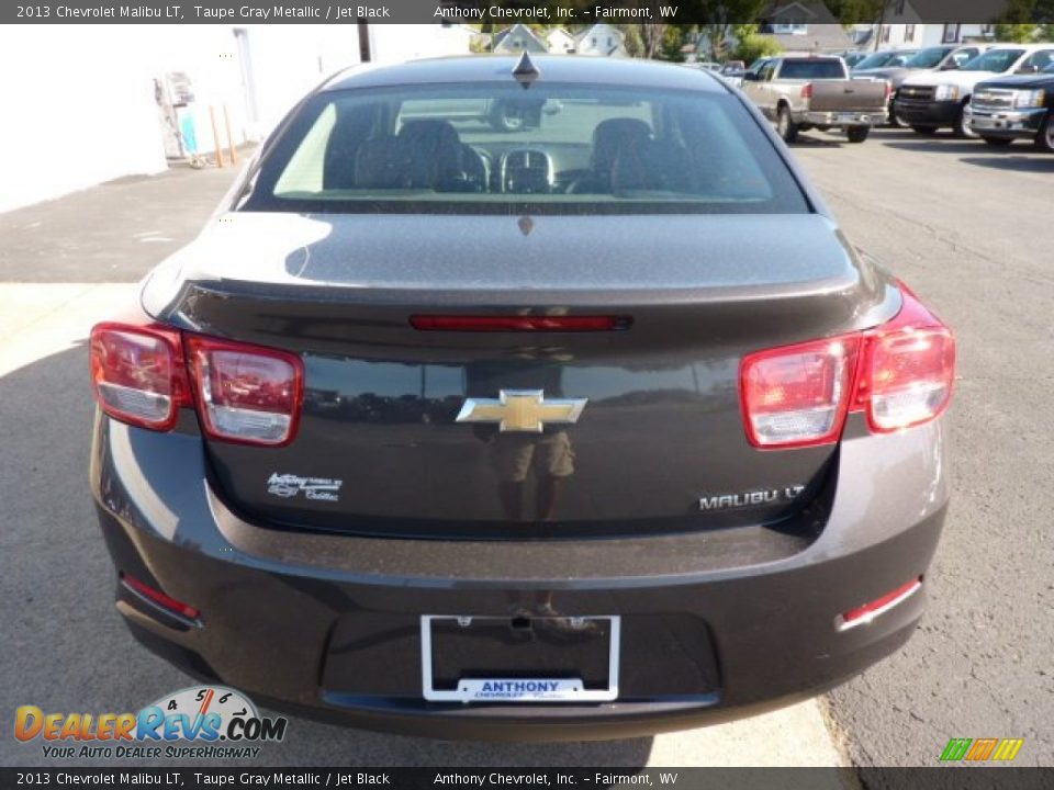 2013 Chevrolet Malibu LT Taupe Gray Metallic / Jet Black Photo #5