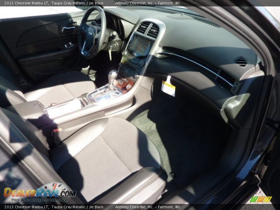 2013 Chevrolet Malibu LT Taupe Gray Metallic / Jet Black Photo #9