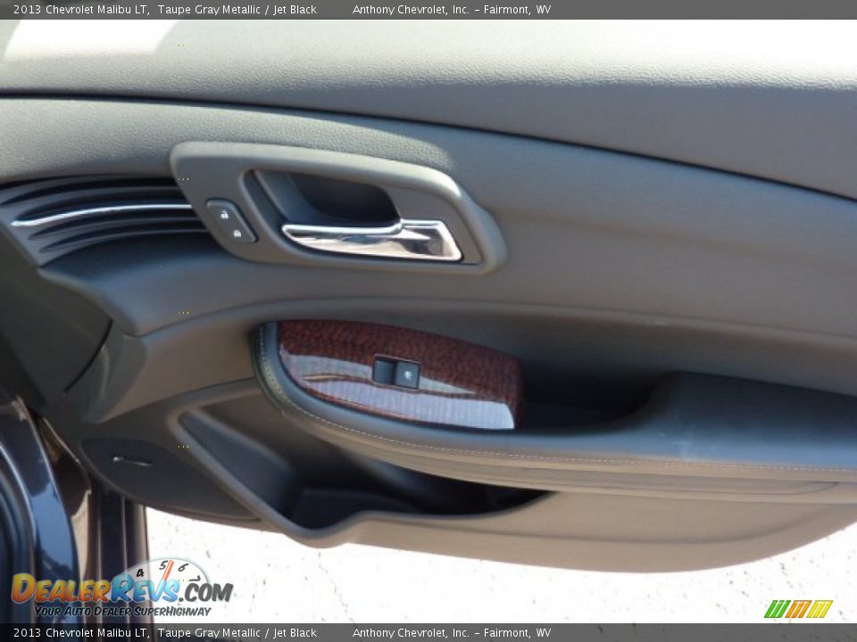2013 Chevrolet Malibu LT Taupe Gray Metallic / Jet Black Photo #10