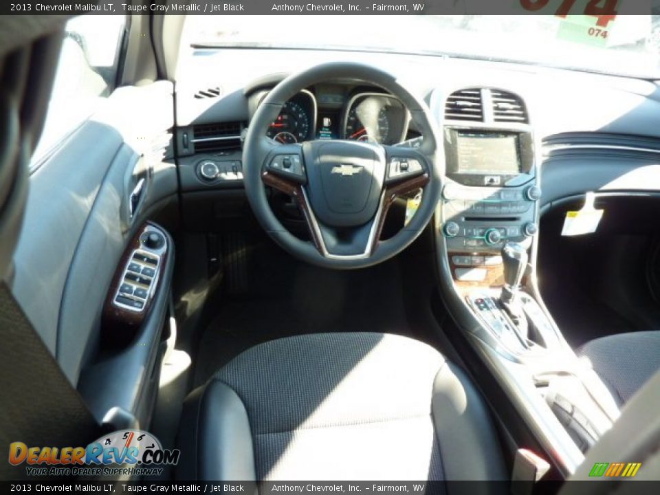 2013 Chevrolet Malibu LT Taupe Gray Metallic / Jet Black Photo #13