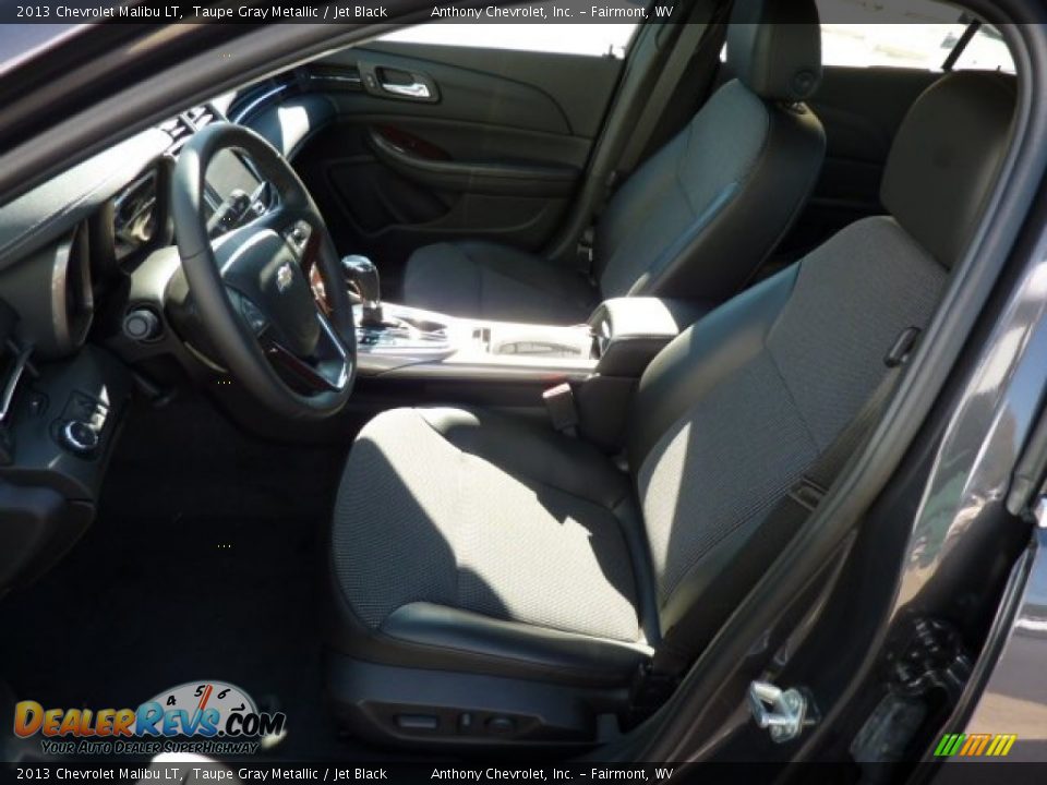 2013 Chevrolet Malibu LT Taupe Gray Metallic / Jet Black Photo #14