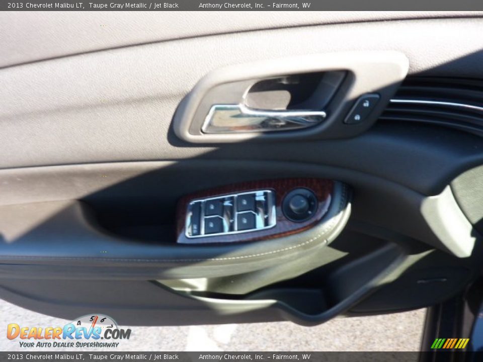 2013 Chevrolet Malibu LT Taupe Gray Metallic / Jet Black Photo #16
