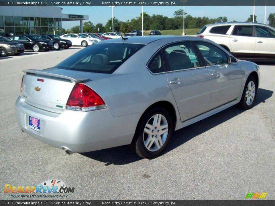 2013 Chevrolet Impala LT Silver Ice Metallic / Gray Photo #11