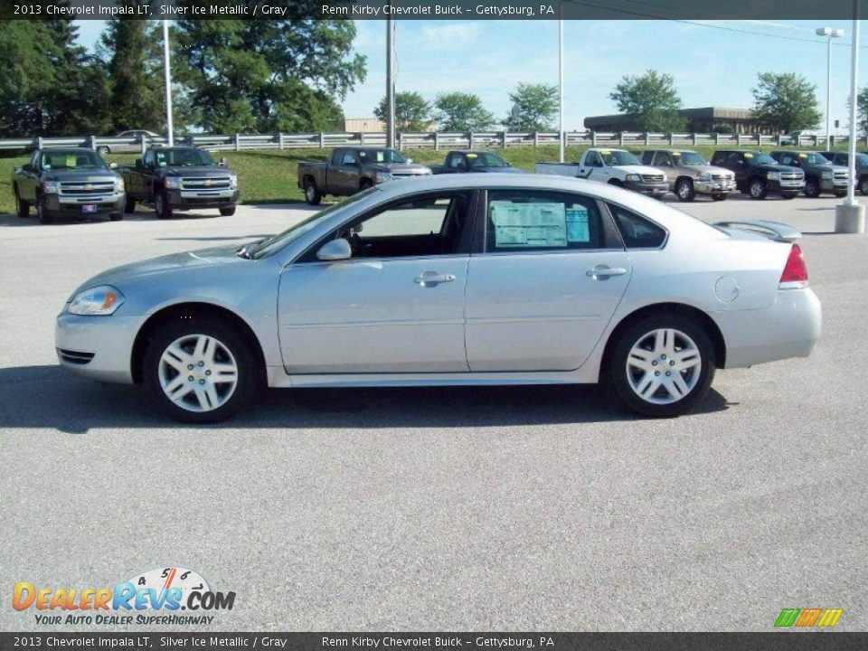 2013 Chevrolet Impala LT Silver Ice Metallic / Gray Photo #12