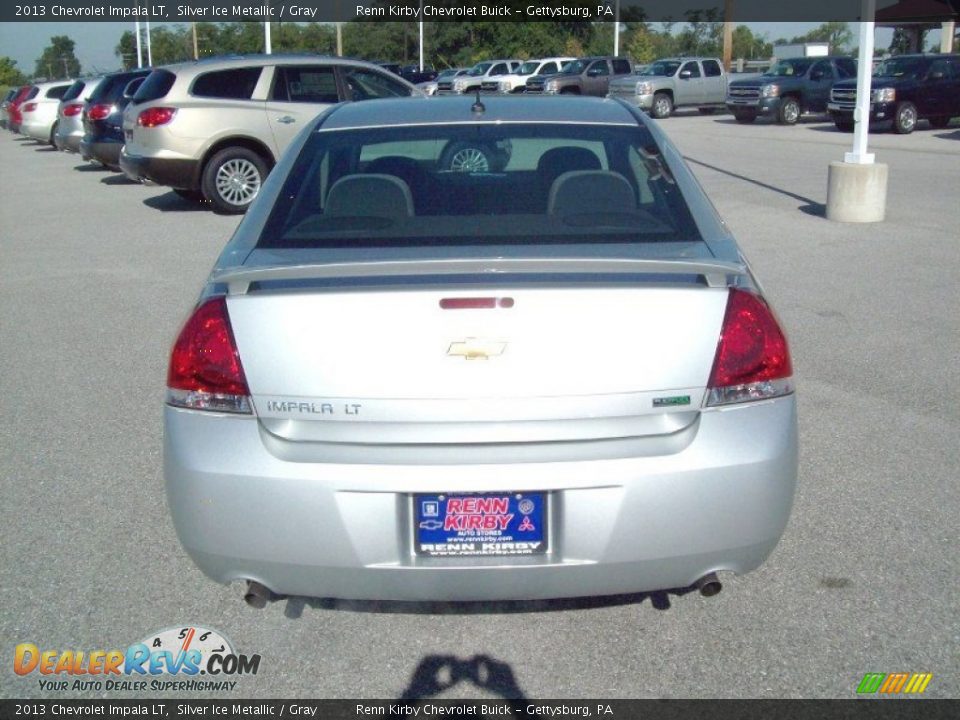 2013 Chevrolet Impala LT Silver Ice Metallic / Gray Photo #13