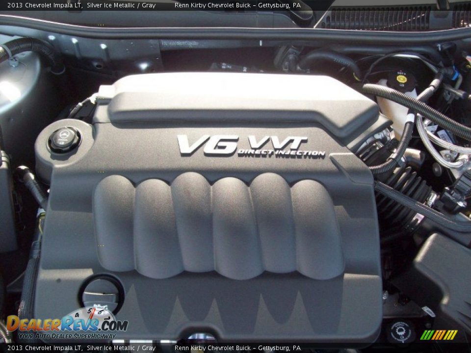 2013 Chevrolet Impala LT Silver Ice Metallic / Gray Photo #16