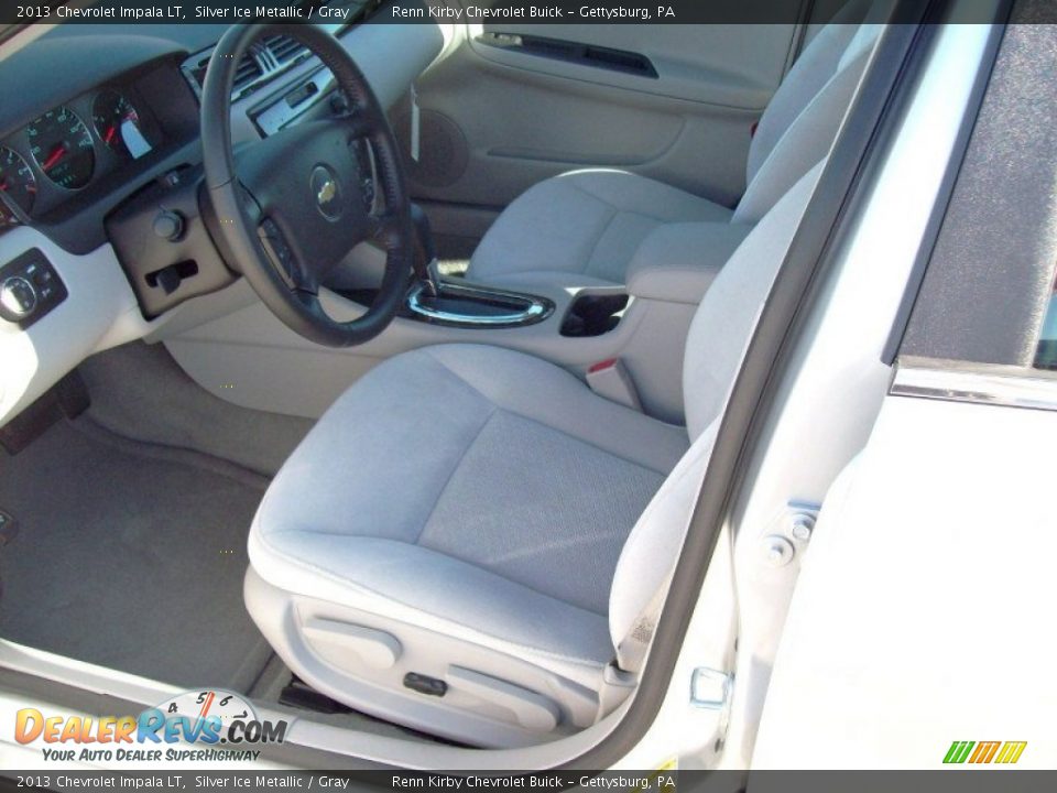 2013 Chevrolet Impala LT Silver Ice Metallic / Gray Photo #17