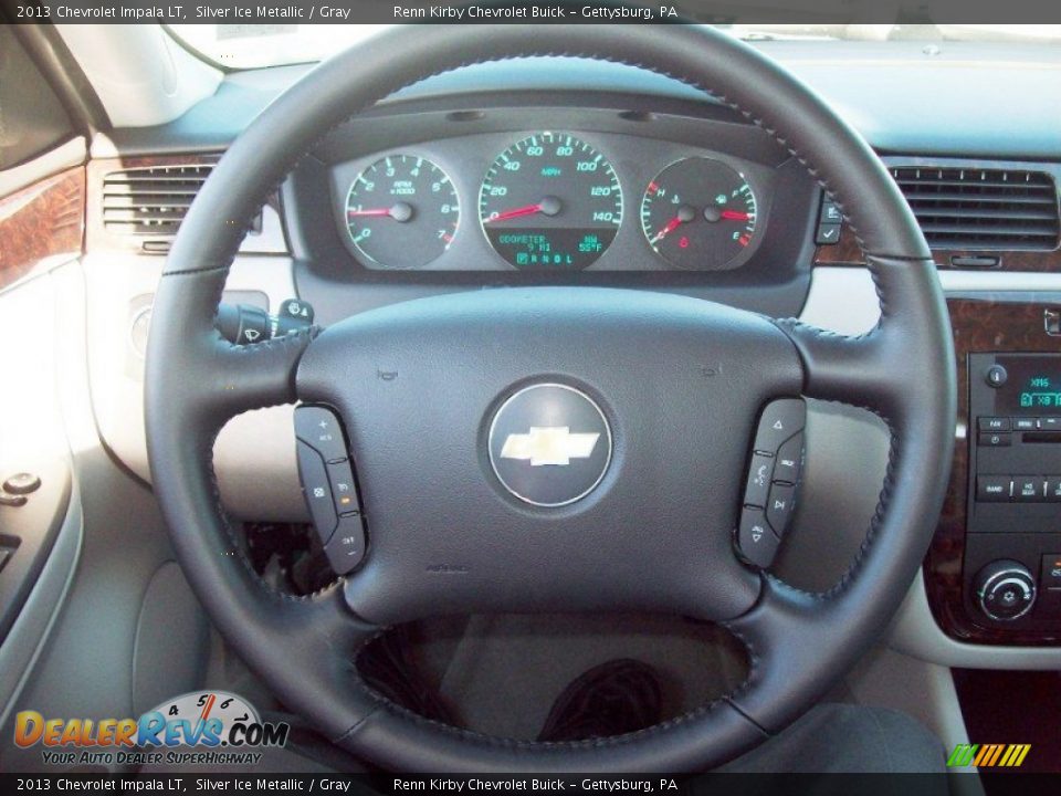 2013 Chevrolet Impala LT Silver Ice Metallic / Gray Photo #21