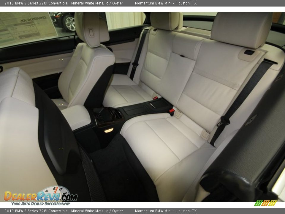 Rear Seat of 2013 BMW 3 Series 328i Convertible Photo #13