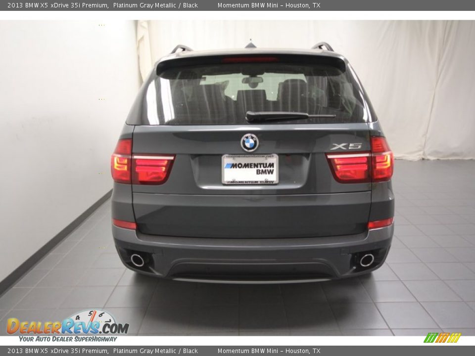 2013 BMW X5 xDrive 35i Premium Platinum Gray Metallic / Black Photo #9