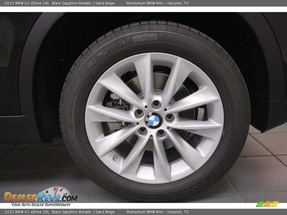 2013 BMW X3 xDrive 28i Wheel Photo #7