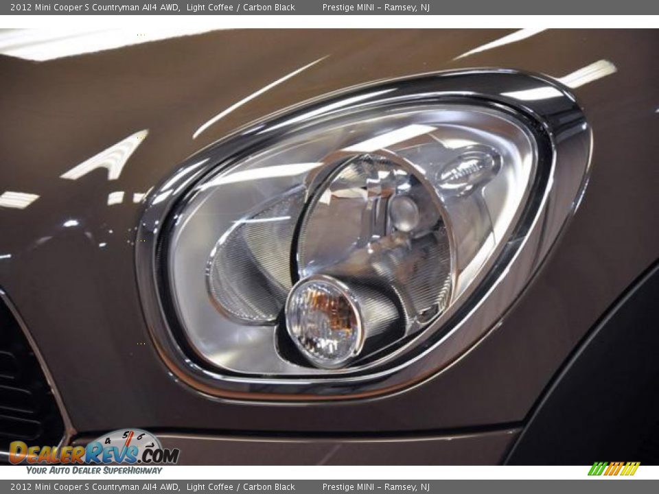 2012 Mini Cooper S Countryman All4 AWD Light Coffee / Carbon Black Photo #2