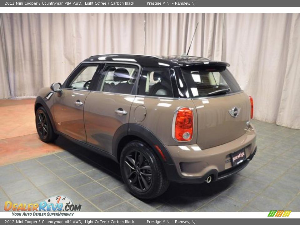 2012 Mini Cooper S Countryman All4 AWD Light Coffee / Carbon Black Photo #3