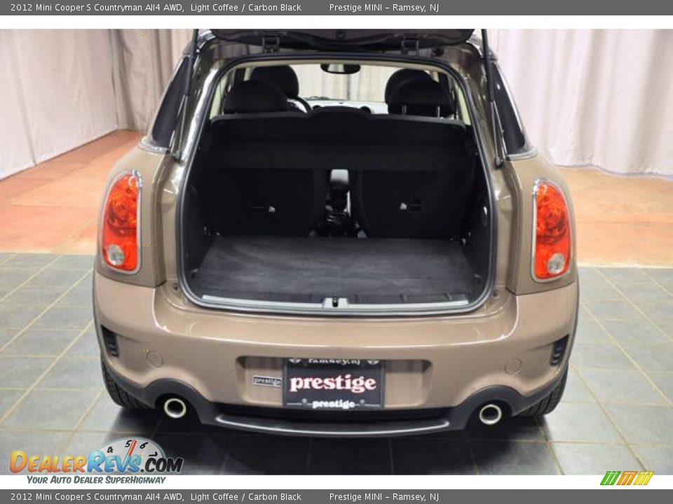 2012 Mini Cooper S Countryman All4 AWD Light Coffee / Carbon Black Photo #7