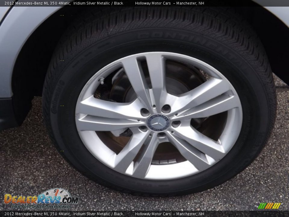 2012 Mercedes-Benz ML 350 4Matic Iridium Silver Metallic / Black Photo #5