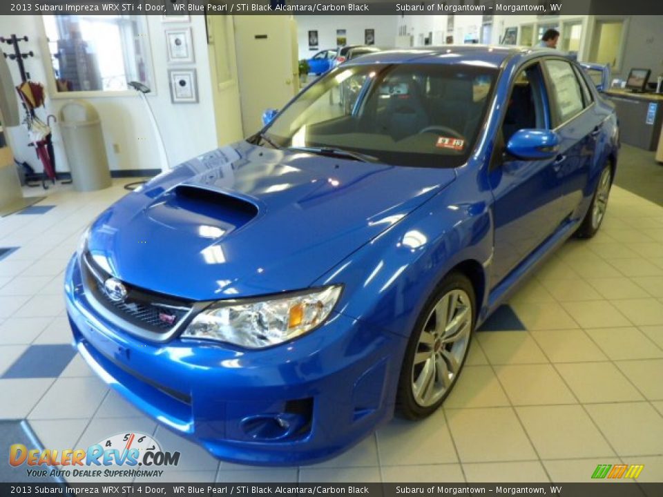 Front 3/4 View of 2013 Subaru Impreza WRX STi 4 Door Photo #3
