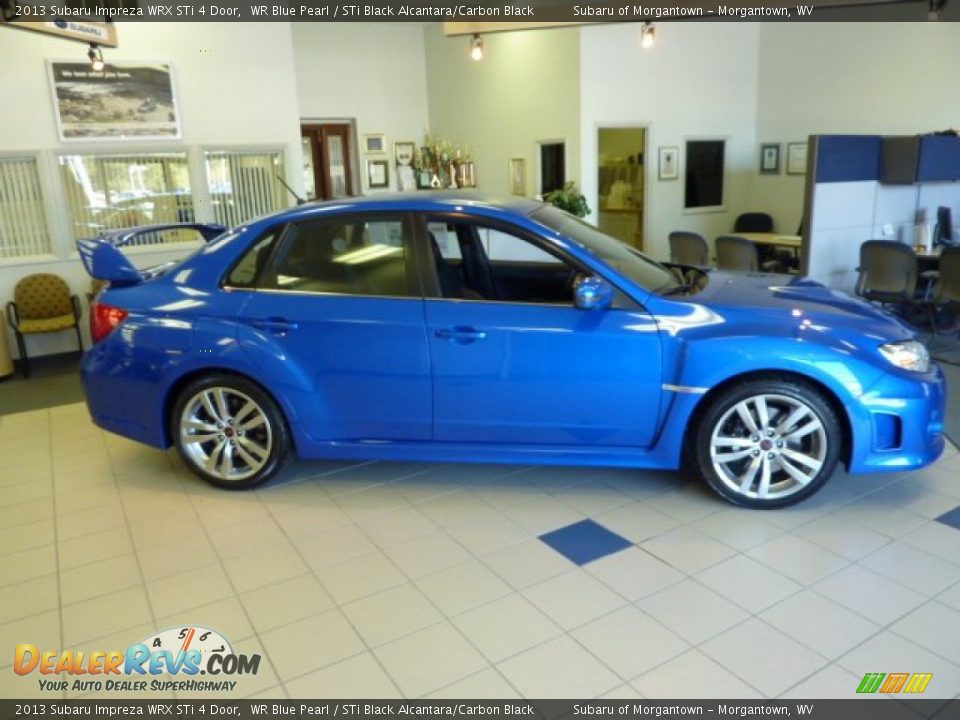 WR Blue Pearl 2013 Subaru Impreza WRX STi 4 Door Photo #8