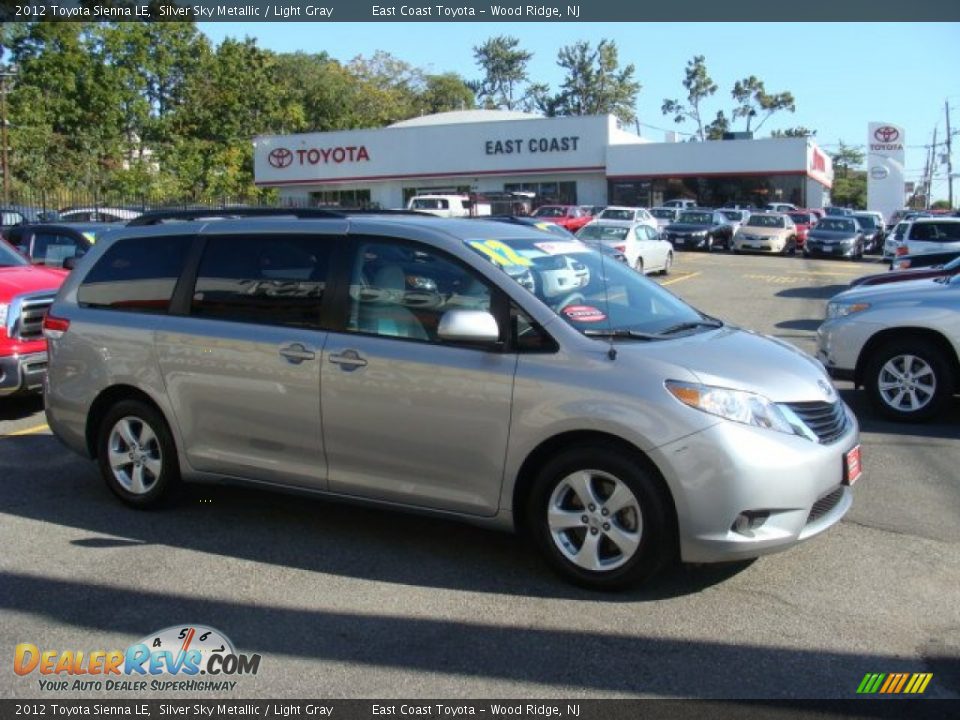 2012 Toyota Sienna LE Silver Sky Metallic / Light Gray Photo #1