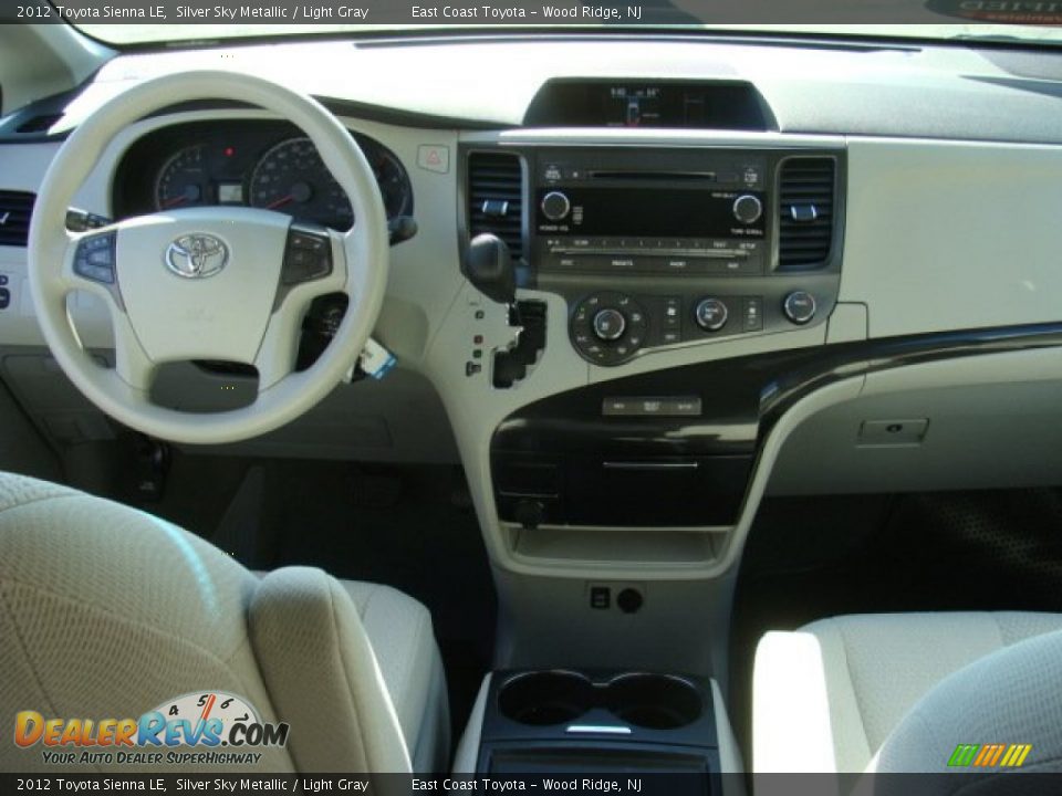 2012 Toyota Sienna LE Silver Sky Metallic / Light Gray Photo #9