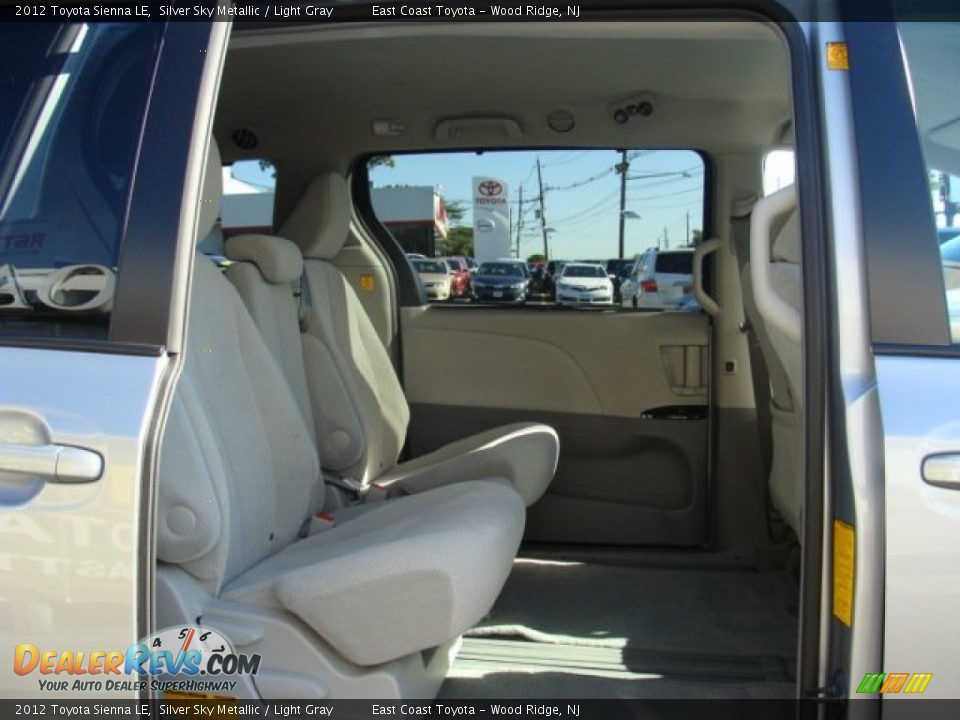 2012 Toyota Sienna LE Silver Sky Metallic / Light Gray Photo #12