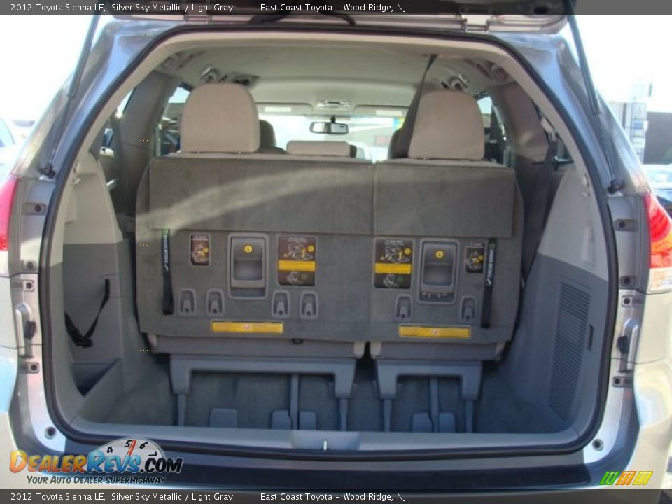 2012 Toyota Sienna LE Silver Sky Metallic / Light Gray Photo #13