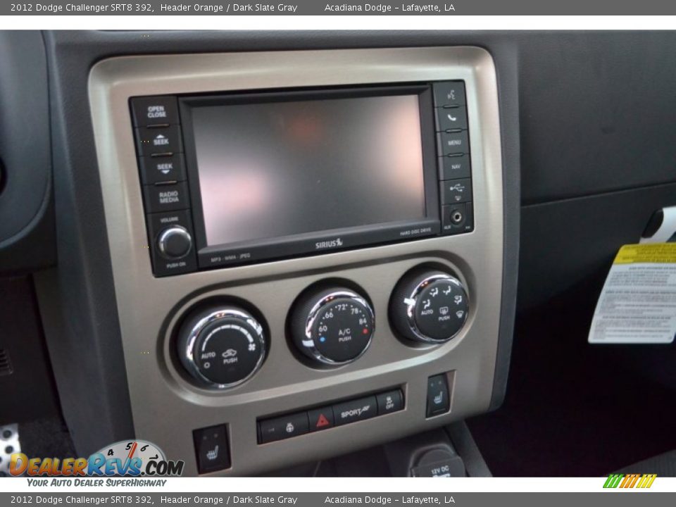 Controls of 2012 Dodge Challenger SRT8 392 Photo #19