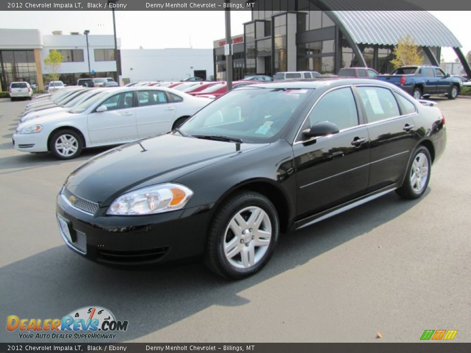 2012 Chevrolet Impala LT Black / Ebony Photo #1