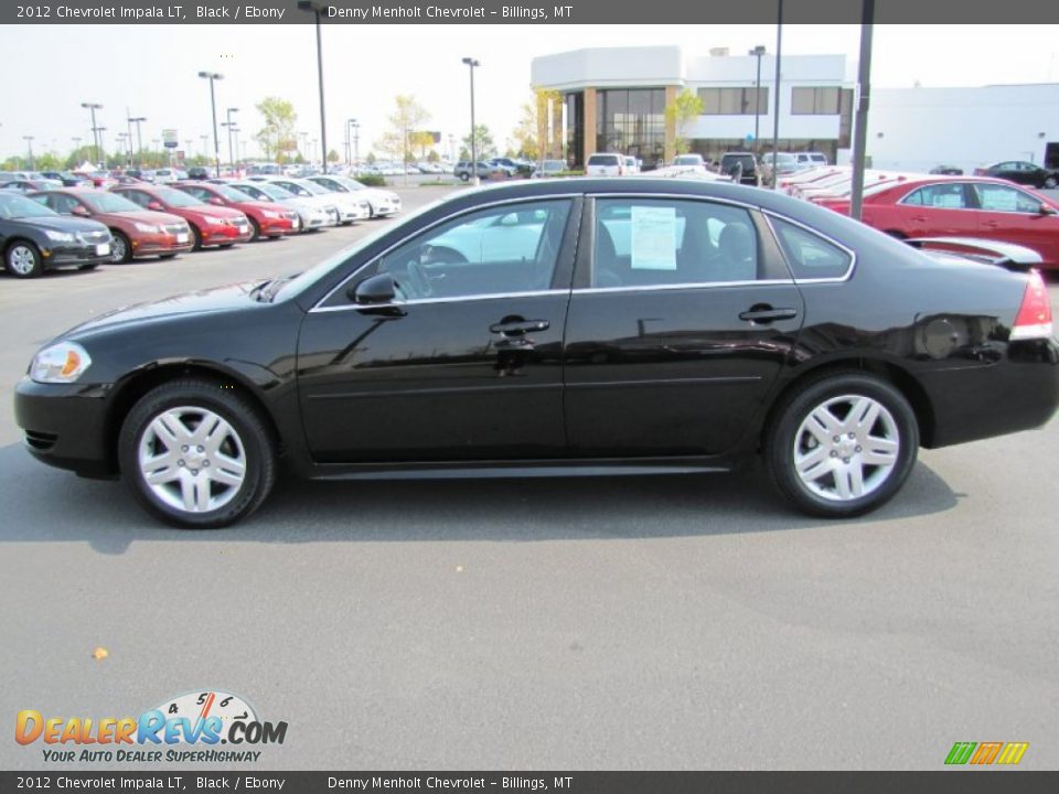 2012 Chevrolet Impala LT Black / Ebony Photo #2