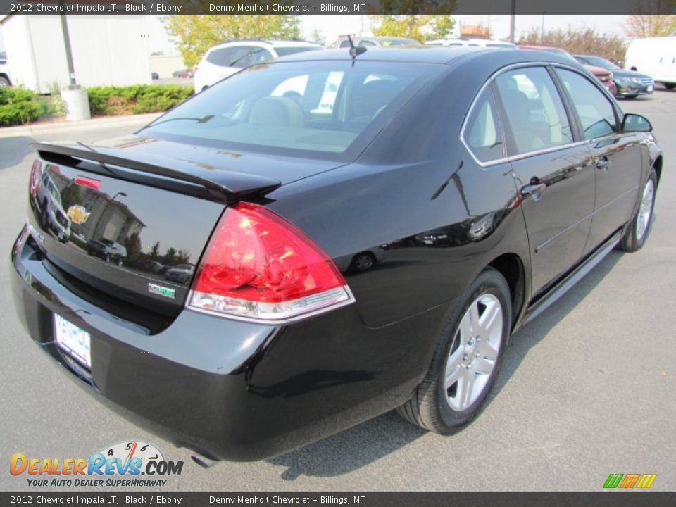 2012 Chevrolet Impala LT Black / Ebony Photo #5