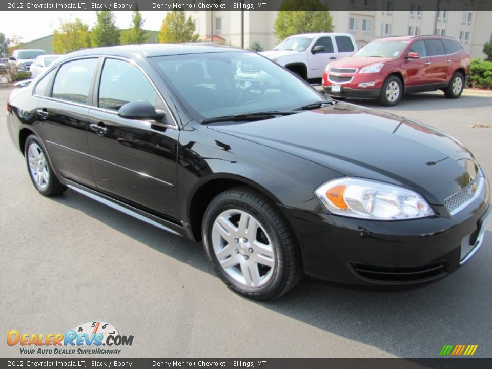 2012 Chevrolet Impala LT Black / Ebony Photo #7