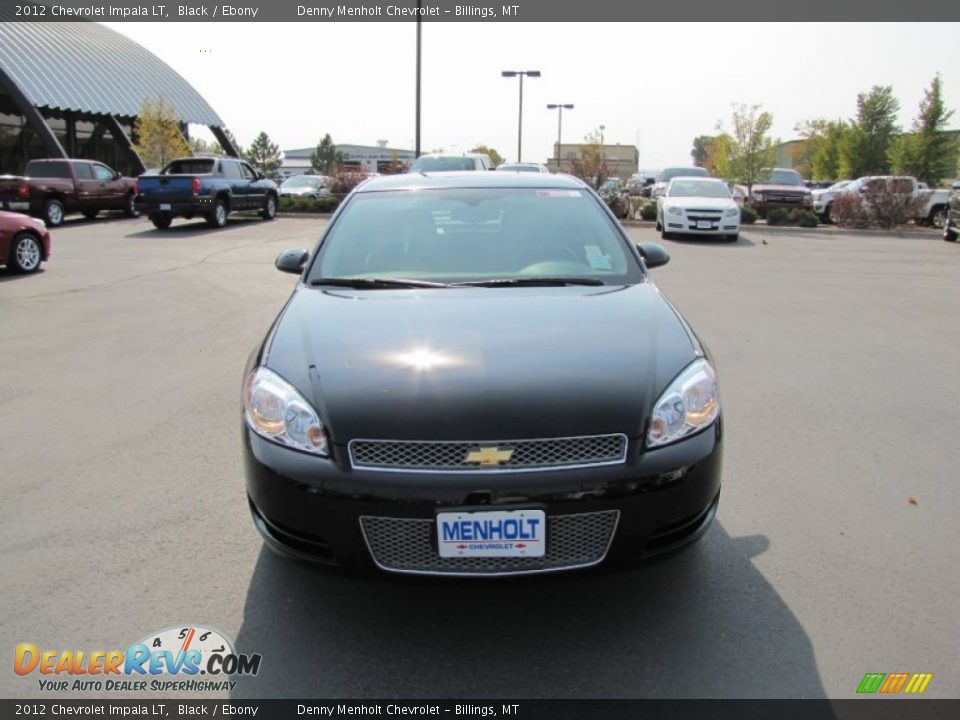 2012 Chevrolet Impala LT Black / Ebony Photo #8