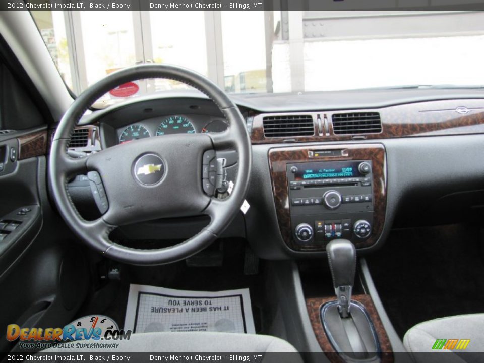 2012 Chevrolet Impala LT Black / Ebony Photo #13