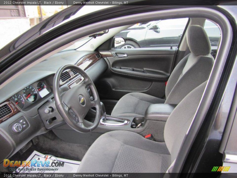 2012 Chevrolet Impala LT Black / Ebony Photo #15