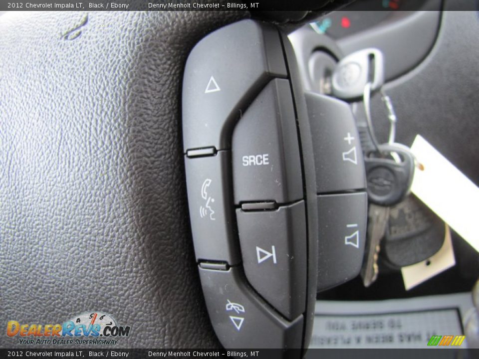 2012 Chevrolet Impala LT Black / Ebony Photo #20