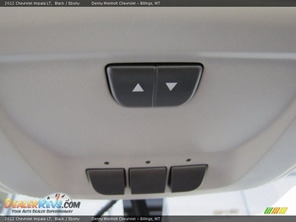 2012 Chevrolet Impala LT Black / Ebony Photo #25
