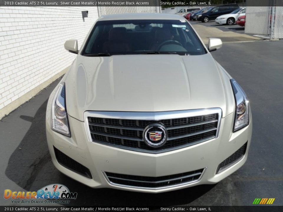 Silver Coast Metallic 2013 Cadillac ATS 2.5L Luxury Photo #2