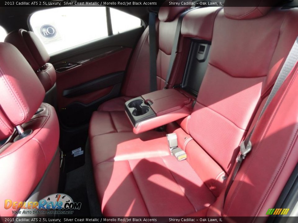 Rear Seat of 2013 Cadillac ATS 2.5L Luxury Photo #11