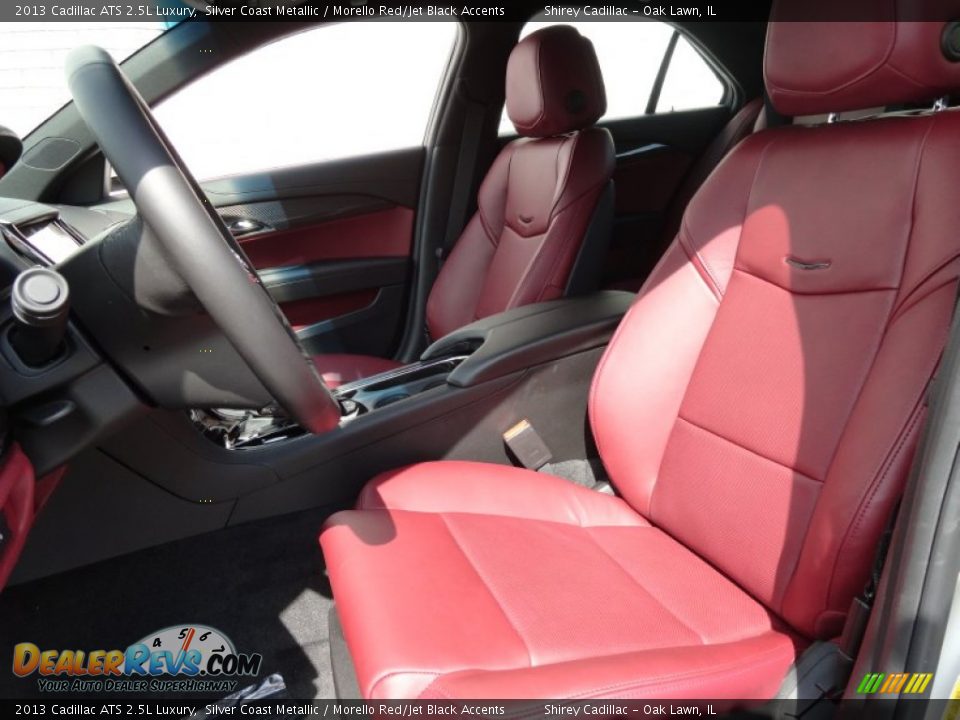 Front Seat of 2013 Cadillac ATS 2.5L Luxury Photo #12