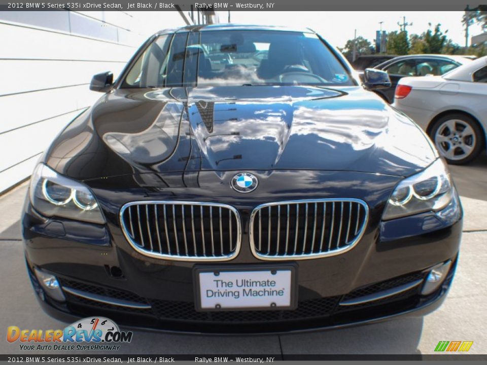 2012 BMW 5 Series 535i xDrive Sedan Jet Black / Black Photo #2