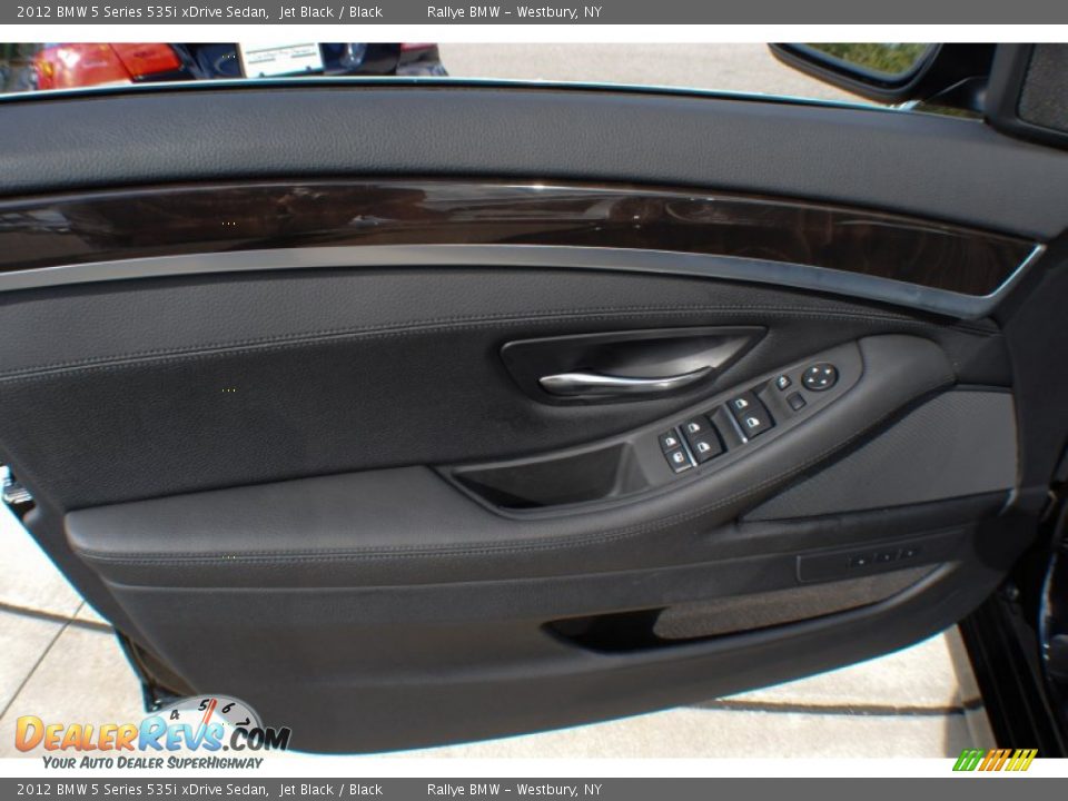2012 BMW 5 Series 535i xDrive Sedan Jet Black / Black Photo #11