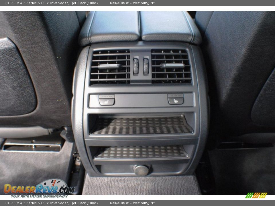 2012 BMW 5 Series 535i xDrive Sedan Jet Black / Black Photo #19