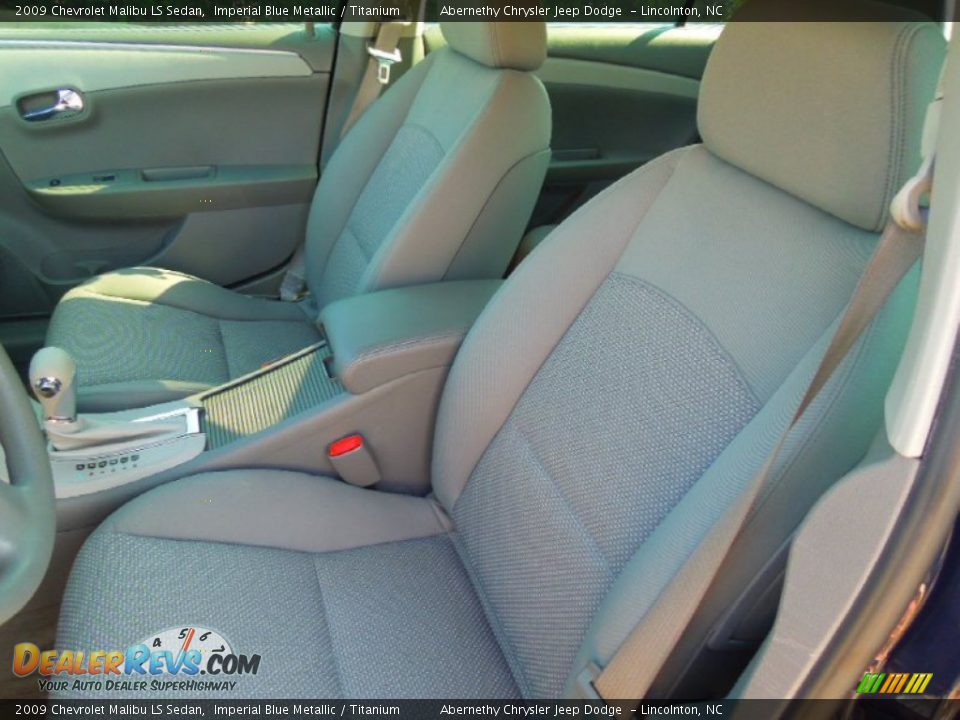 2009 Chevrolet Malibu LS Sedan Imperial Blue Metallic / Titanium Photo #9