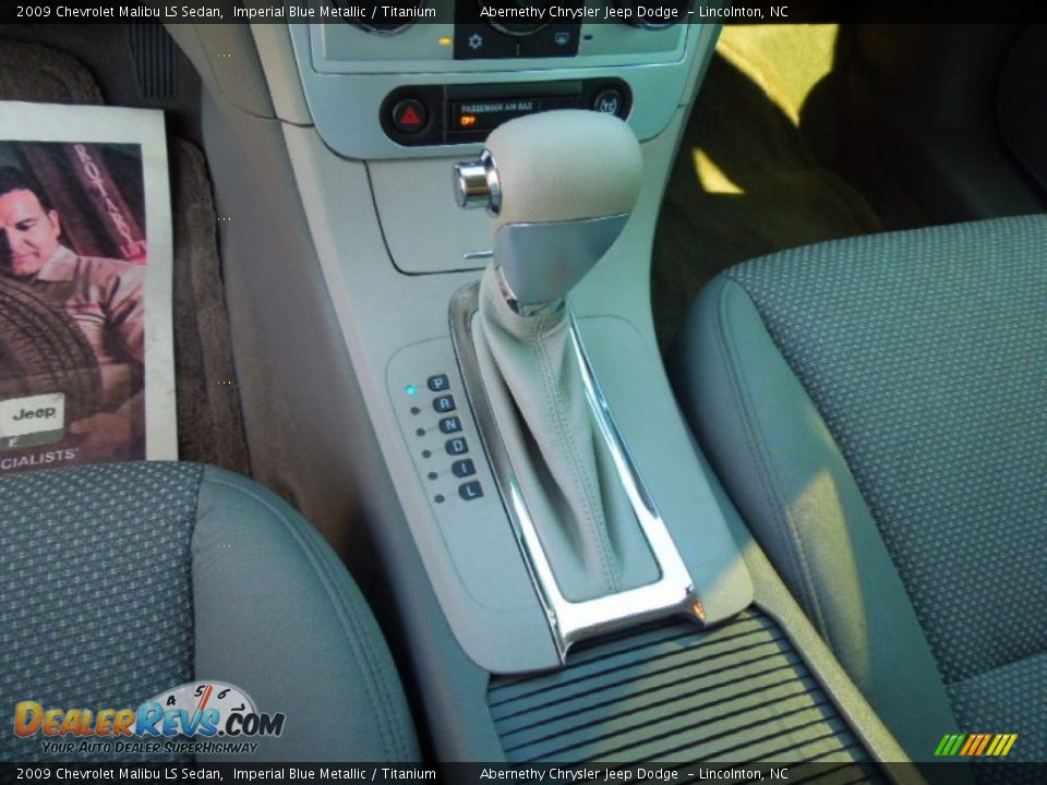 2009 Chevrolet Malibu LS Sedan Imperial Blue Metallic / Titanium Photo #11