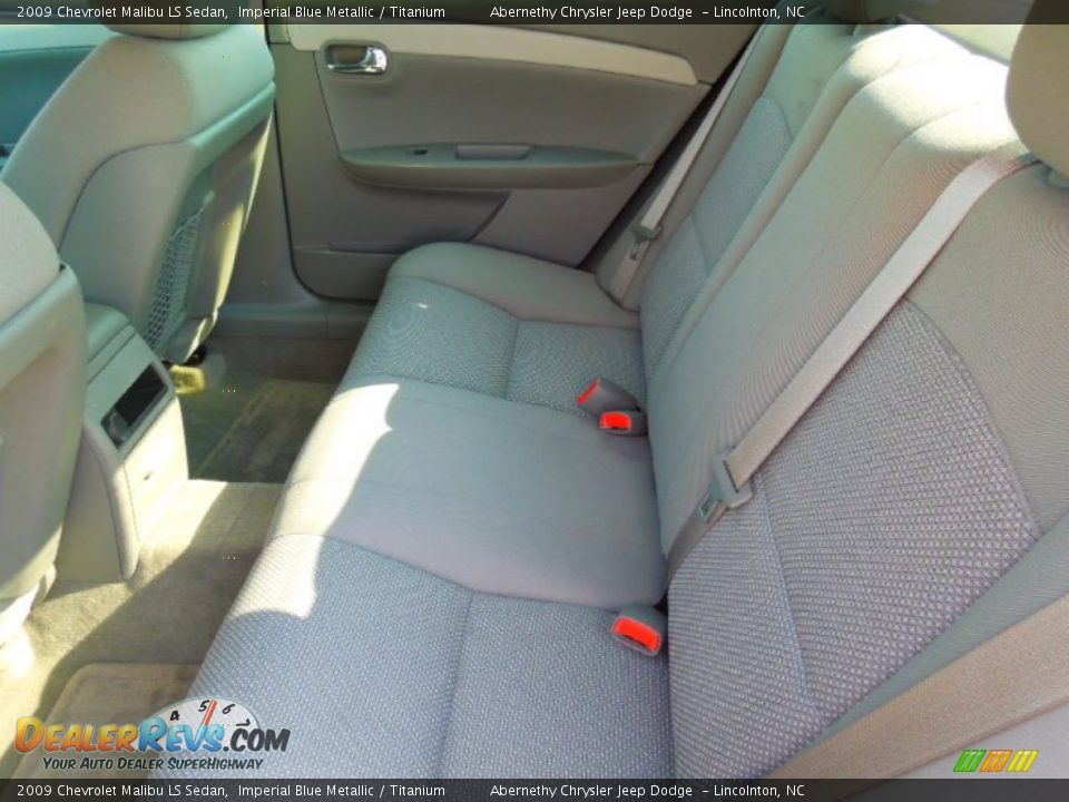 2009 Chevrolet Malibu LS Sedan Imperial Blue Metallic / Titanium Photo #15